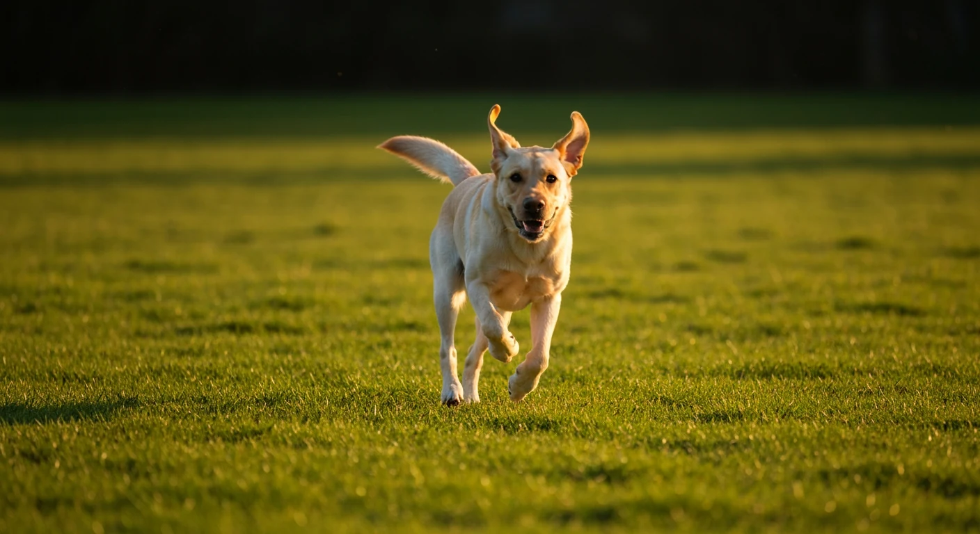 Apprendre le rappel a un Labrador : un chien qui revient a chaque fois